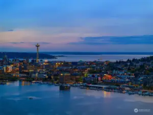 South Lake Union by twilight.