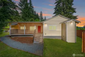 Welcome to this privately situated home with main floor living overlooking Lake Samish.