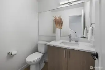 Photos are of model home 379. Layout and finishes and view may vary.
