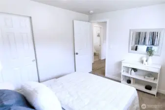 Bedroom 1 - Northwest corner of home