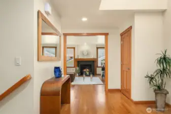 Large elegant foyer