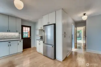 The brand new fridge will provide years of maintenance free living.