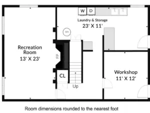 Lower Level Floorplan