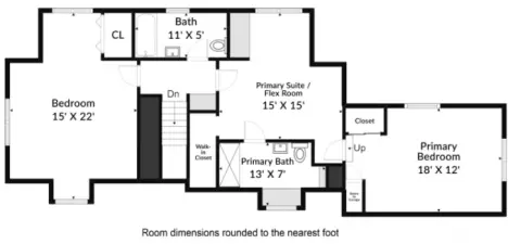 Upper Level Floorplan