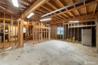 Garage/Shop side of ADU