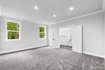 Primary bedroom.