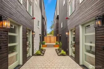 Photo from front of community