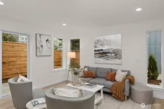 Fenced & private, enjoy big windows without sacrificing your privacy