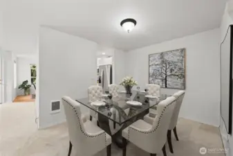 Flexible space could be used as an office~