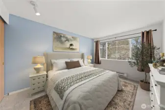 Additional bedrooms offer flexibility for a home office, guest space, or creative use