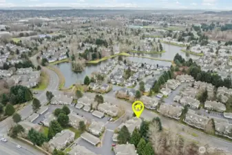 Quick access to main roads and bus route #165 just down on the corner!