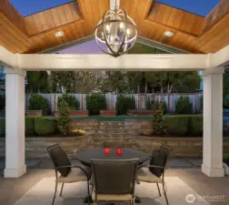 Imagine entertaining on your back patio!