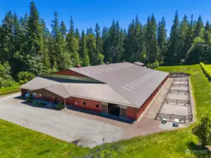 Misty Hollow Farms equestrian facility.