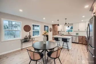 Dining space