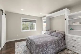 Bedroom in apartment