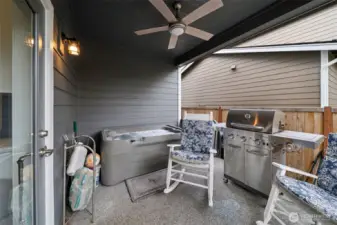 Easy to enclose your covered Patio for more Privacy