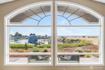Amazing view from the living room!