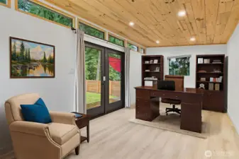 Virtually staged detached bonus space