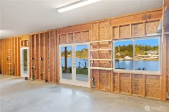 Daylight basement ready for your vision.