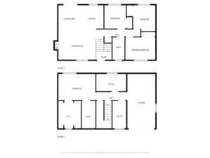 *large primary bedroom is on lower floor & not as noted on floorplan*