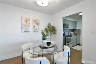 Plenty of space for formal dining and entertaining