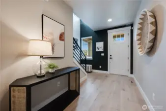 Photos of Model Home of Plan 2473 Elevation B at another community.  Details and colors will vary from home to home. No two homes are exact. Ask Broker for color selections for the listed property