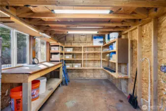 Ample space for organizing your hobbies.