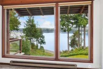 Such a big view with privacy.