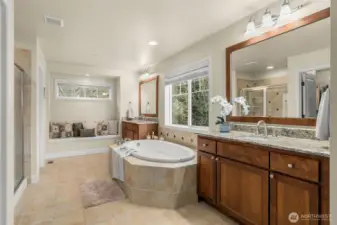 Spa-like primary bath