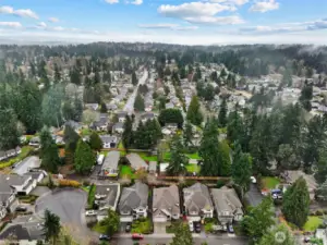 Charming Penny Lane Enclave, single sided flat street with dead-end cul-de-sac perfect for riding bikes, playing outside, and is peaceful and quiet.