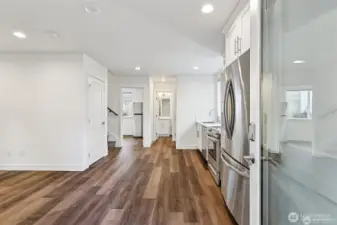 Photo of an almost identical townhome