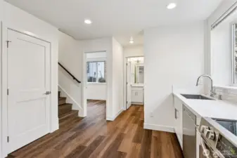 Photo of an almost identical townhome