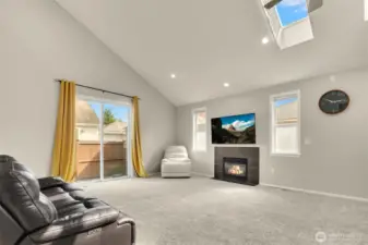 Enjoy Year-Round Comfort with Central Air for Warm Summer Days and a Gas Fireplace for Cozy, Chilly Evenings