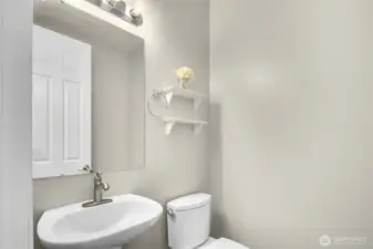 1/2 Bathroom Located on Main Level