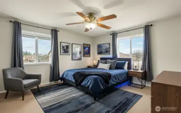 Bedroom Virtually Staged