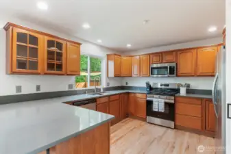 New Quartz countertops and all new appliances.