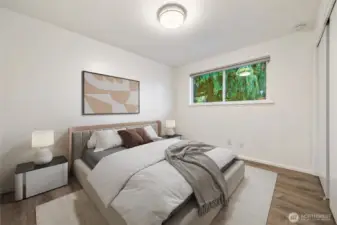 Virtually Staged Bedroom 3