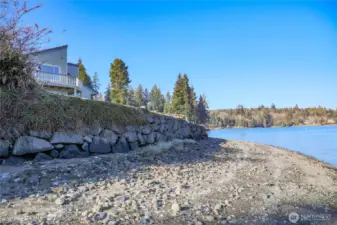 Your own beach with tideland rights.