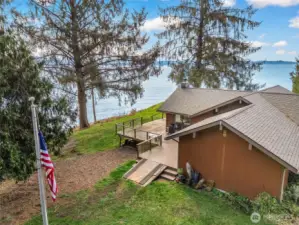 Flag pole included to show your support.