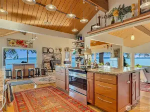 African Sapele cabinets.