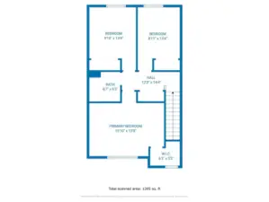 Upstairs Floorplan