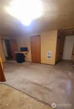 Bonus room lower level