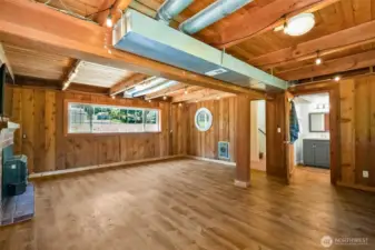 Endless Possibilities in the Flex Space...Home Gym~Home Schooling~Yoga Studio~Entertainment Central~A Separate Entrance Opens Ideas for a Re*Do into Multi*Generational Living~Keep the Folks or Grads @ Home~Rental Income?