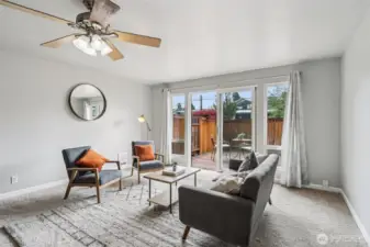 Excellent air flow with windows open