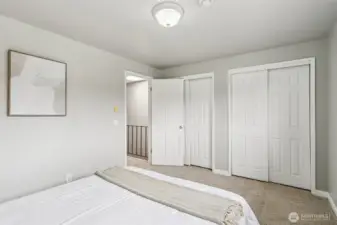 Lots of closet space