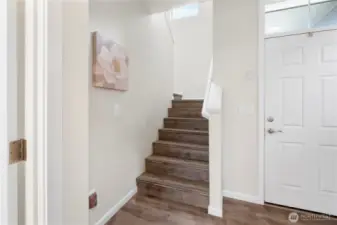 Remodeled LVP Staircase!