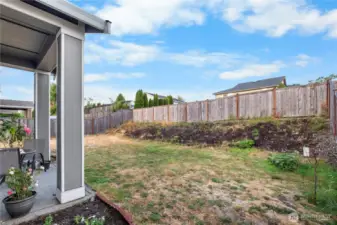 Endless possibilities for this expansive backyard!
