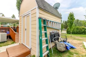 Full sized shed