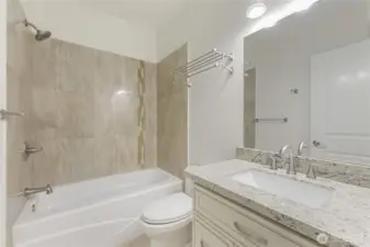 Hall Bathroom on the upper level