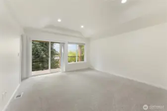 Primary Bedroom on the upper level